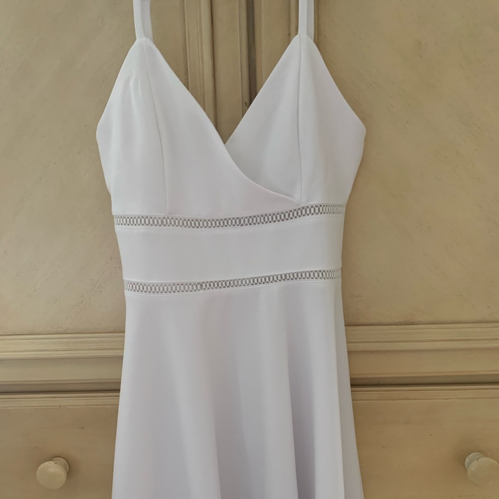 Like new white short dress.